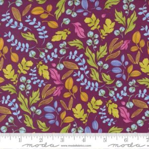 Wild Blossoms by Robin Pickens for Moda Berry 48736 22 £8.00 a metre