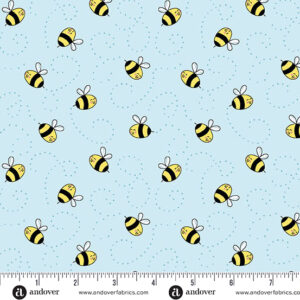 Sunny Honey By Amy Latta for Andover fabrics 1577 Buzzy bees £14.00 a metre