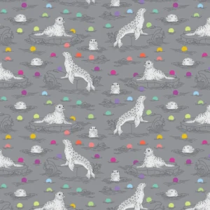 Tula Pink Graywork Seal the Deal FSPWTP259 Shadow £15.00 a metre