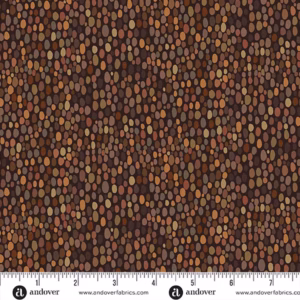 Prehistoric Brown spot by Makower for Andover fabrics £12 a metre 169 V