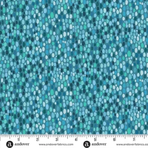 Prehistoric blue spot by Makower for Andover fabrics £12 a metre 169 B