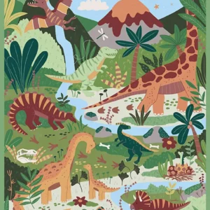 Prehistoric 24" Panel by Makower for Andover fabrics-Sold by the panel £12 a panel 170